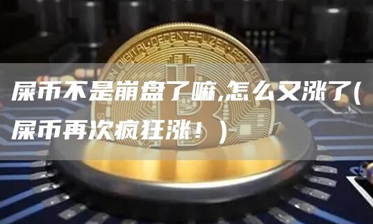 屎币不是崩盘了嘛,怎么又涨了 - 屎币再次疯狂涨！